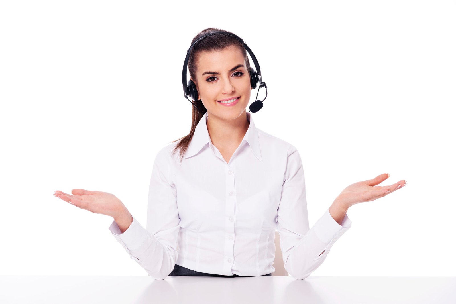 Smiling Female Call Center Agent with Headset Offering Support- Multiple Zones Technologies Pvt. Ltd